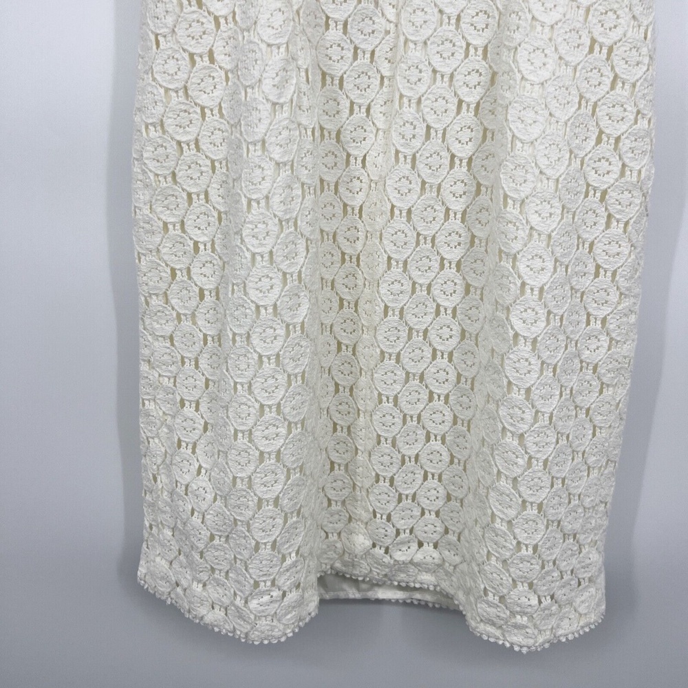 Cynthia Steffe Dress Lace Embroidered Sleeveless - Picture 10 of 11